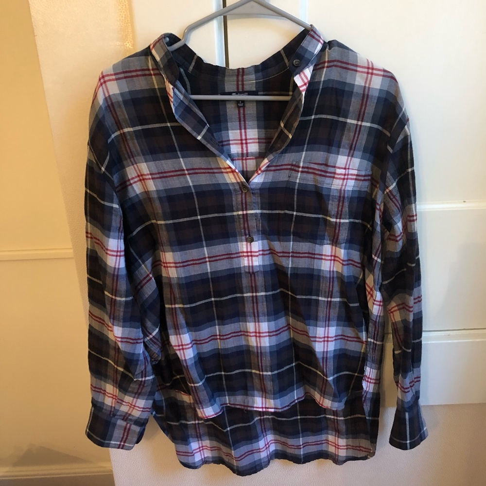 Madewell high to low shirt size S